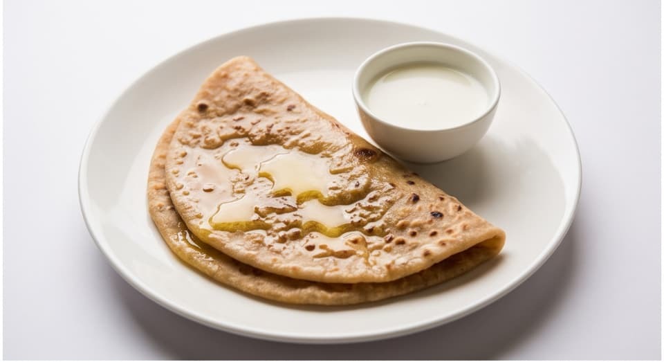 Puran Poli as prepared in Maharashtra